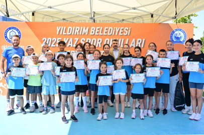 Bursa Yıldırım'da 62 &nbsp;bin çocuk yaz spor okullarında buluştu