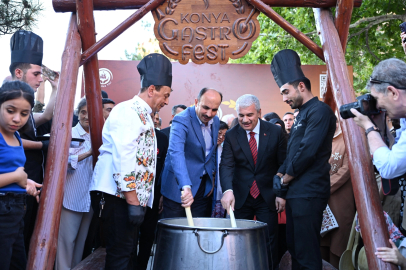 Konya'da 'GastroFest' coşkusu