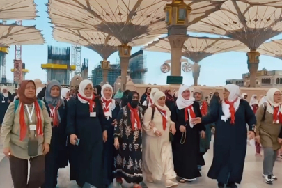 Şehit yakınları umreden döndü