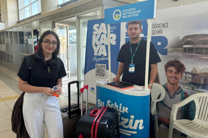 Sakarya’da üniversite öğrencilerine sıcak karşılama