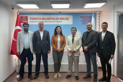 Kayseri Talas heyetinden Ankara'ya teşekkür ziyareti