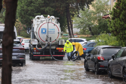 İzmir'de yağış alarmı! Olasılıklara karşı hazırlıklar yapıldı