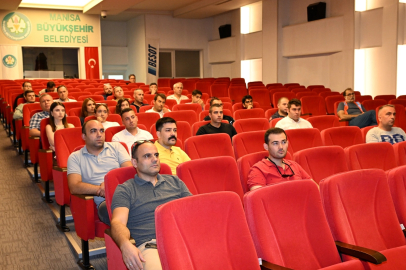 Manisa'da belediye personeline 'Afet Bilinçlendirme' eğitimi
