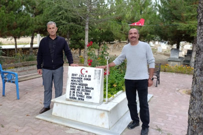 Konya Akşehir’de şehit mezarlıkları onarılıyor