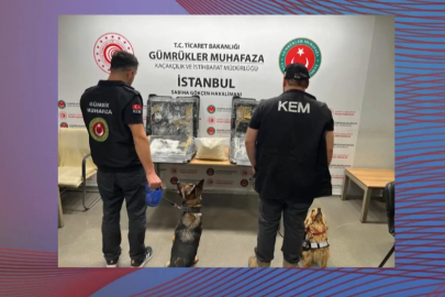 Zehir tacirlerine bir darbede Gümrük Muhafaza'dan! Binlerce kilo esrar ele geçirildi