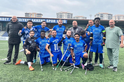 Kocaeli'de&nbsp;Ampute Futbol Takımı lige fırtına gibi başladı