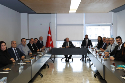 Bursa Nilüfer'de Başkan Özdemir sanayi bölgeleri temsilcileriyle buluştu