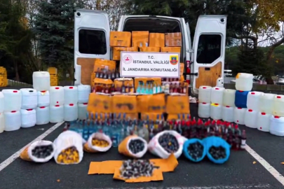 17 ilde on binlerce litre sahte alkol ele geçirildi!