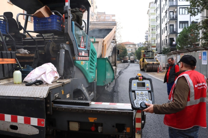 İstanbul Maltepe'de asfalt seferberliği