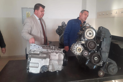 Edirne&nbsp;Keşan MTAL’de eğitim alanları yerinde görüldü