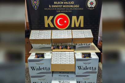 Bilecik'te 100 bin bandrolsüz makaron ele geçirildi