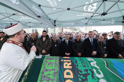 Kocaelispor–Beşiktaş maçında hayatını kaybeden Harda Kaçmaz'a son görev